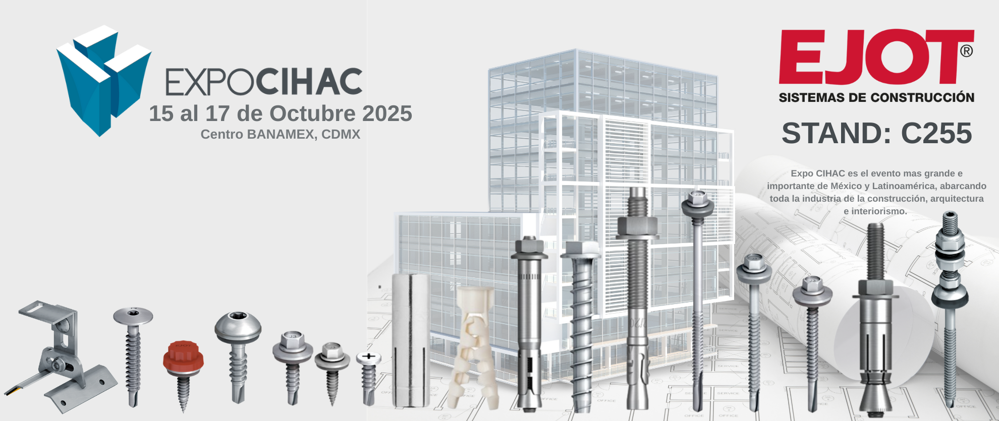 Visitanos en la Expo CIHAC